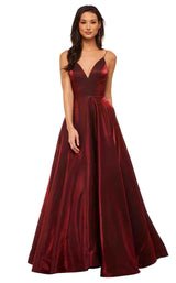 Sherri Hill 52424 Wine