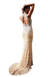 Sherri Hill 52426 Gold-Blue