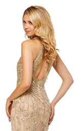 Sherri Hill 52426 Nude-Gold-Silver