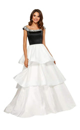 Sherri Hill 52427 Black-Ivory