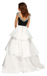 Sherri Hill 52427 Black/Ivory