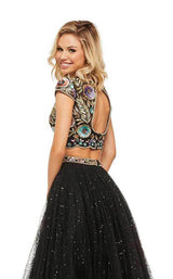 Sherri Hill 52435 Black Multi