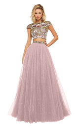 Sherri Hill 52435 Blush Multi