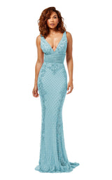 Sherri Hill 52453 Light Blue