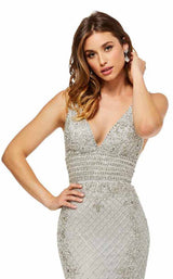 Sherri Hill 52453 Silver