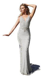 Sherri Hill 52453 Silver