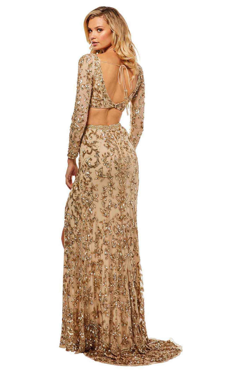 Sherri Hill 52459 Light-Gold