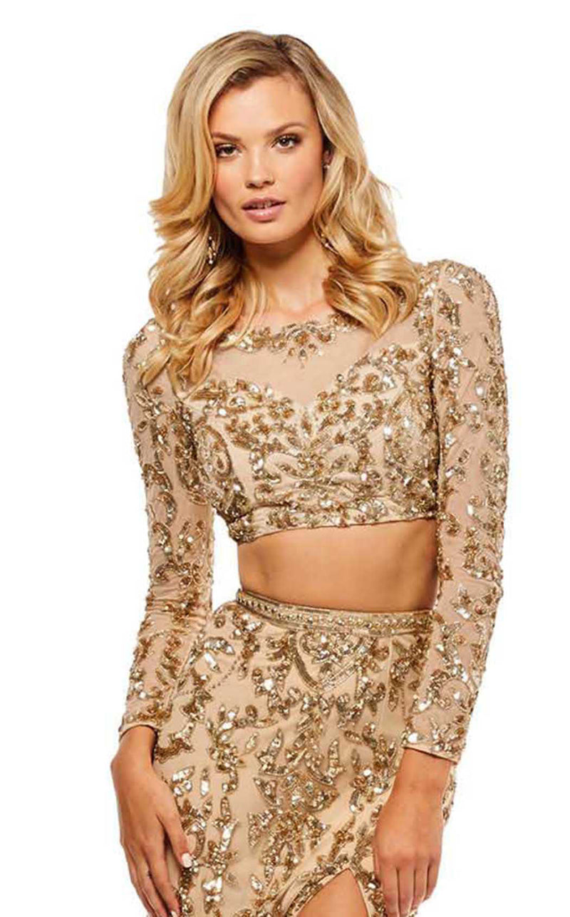 Sherri Hill 52459 Light-Gold