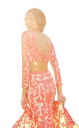 Sherri Hill 52459 Nude-Coral