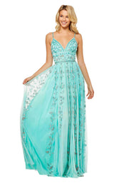 Sherri Hill 52461 Aqua