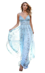 Sherri Hill 52461 Light Blue