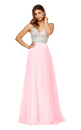 Sherri Hill 52463 Light-Pink-Silver