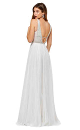 Sherri Hill 52463 Ivory/Silver