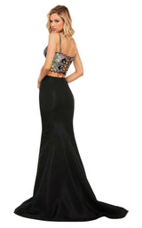 Sherri Hill 52466 Black-Pink-Multi