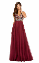 Sherri Hill 52473 Burgundy