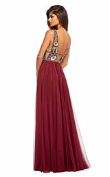 Sherri Hill 52473 Burgundy