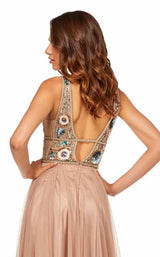 Sherri Hill 52473 Dark-Nude-Multi