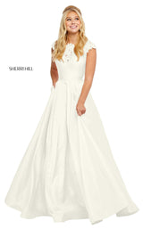 Sherri Hill 52487 Ivory