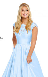 Sherri Hill 52487 Light Blue