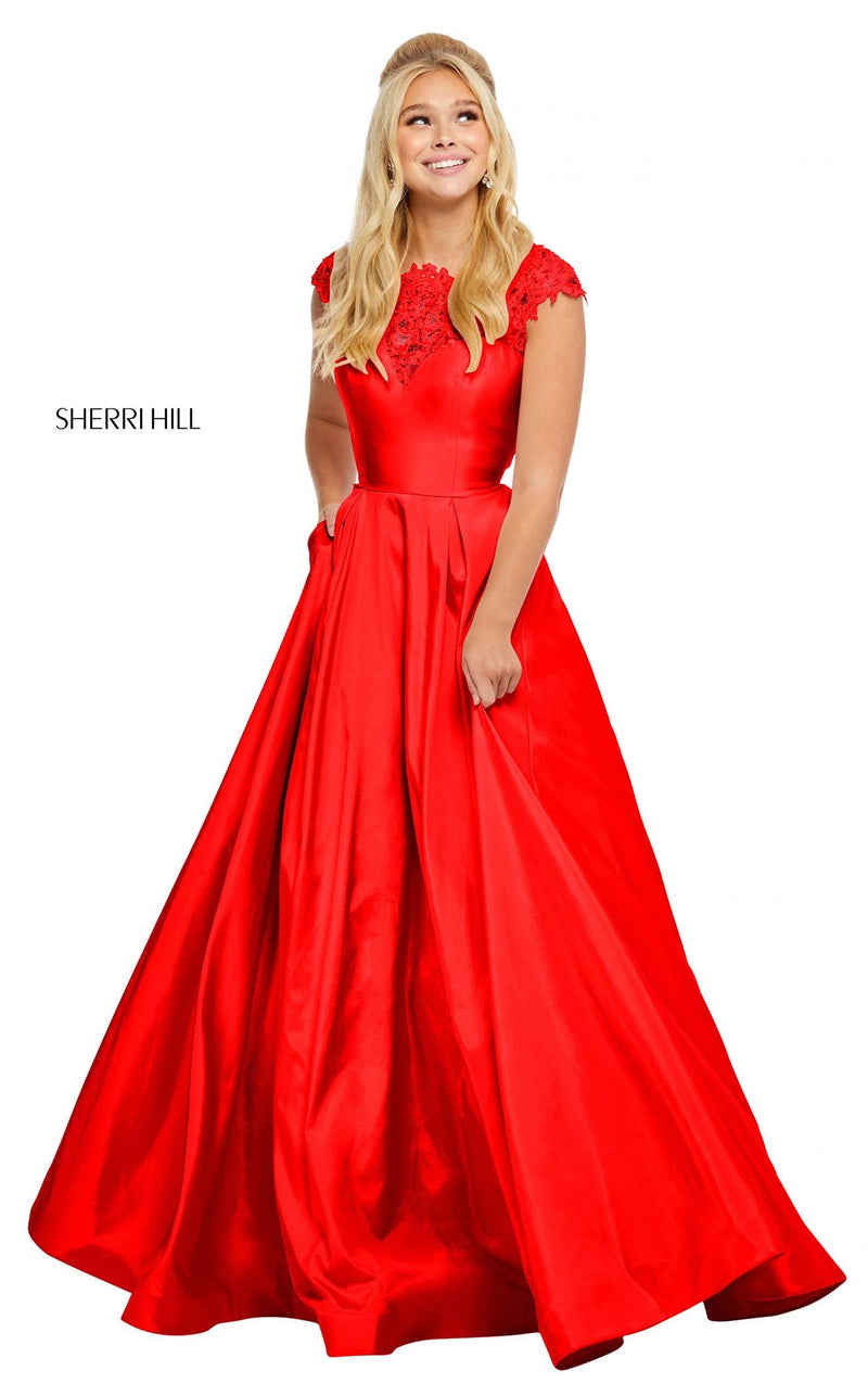 Sherri Hill 52487 Red