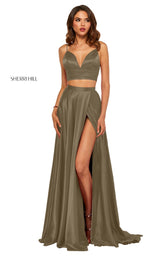 Sherri Hill 52488 Mocha