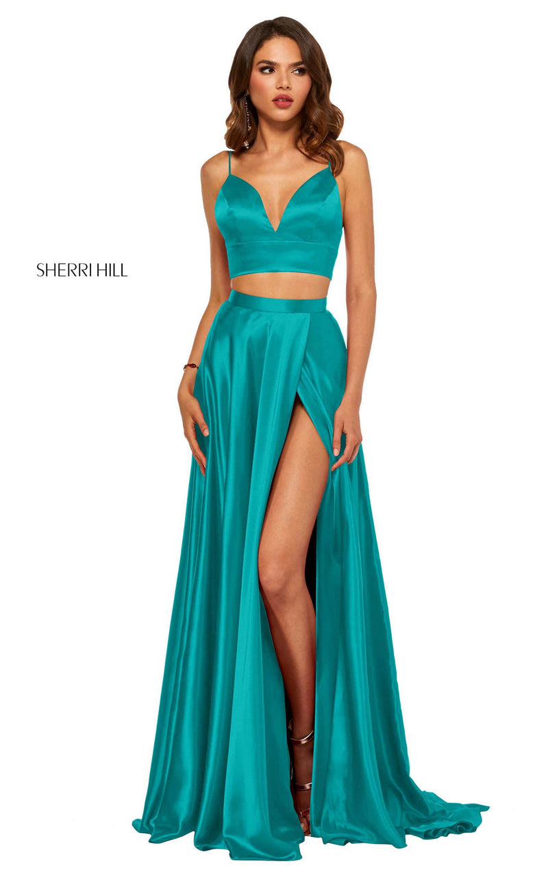 Sherri Hill 52488 Turquoise