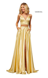 Sherri Hill 52488 Yellow