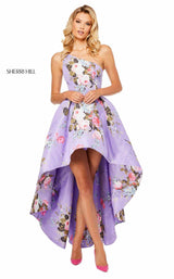 Sherri Hill 52489 Lilac-Print