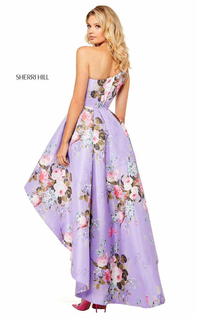 Sherri Hill 52489 Lilac-Print
