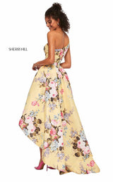 Sherri Hill 52489 Yellow-Print