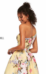 Sherri Hill 52489 Yellow-Print