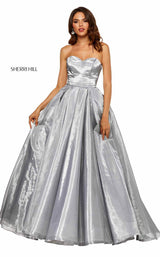 Sherri Hill 52499 Silver
