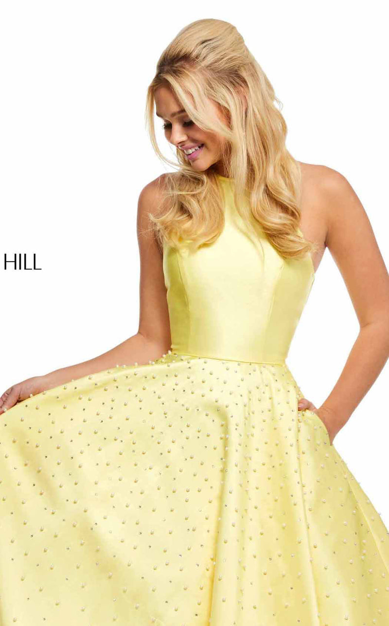 Sherri Hill 52501 Yellow