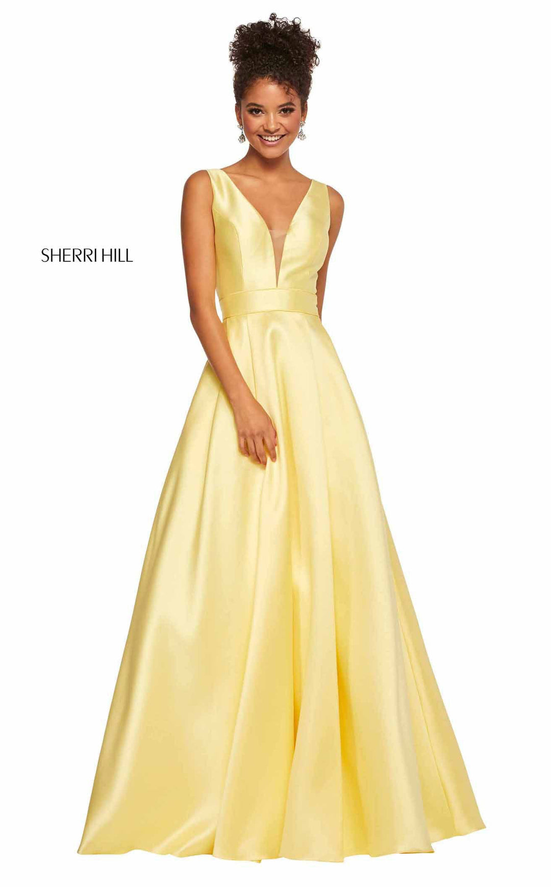 Sherri Hill 52502 Yellow