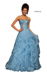 Sherri Hill 52504 Light Blue