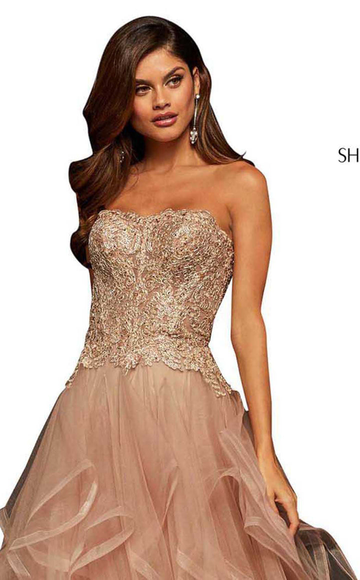 Sherri Hill 52504 Rose Gold