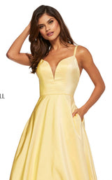 Sherri Hill 52506 Yellow