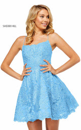 Sherri Hill 52512 Navy