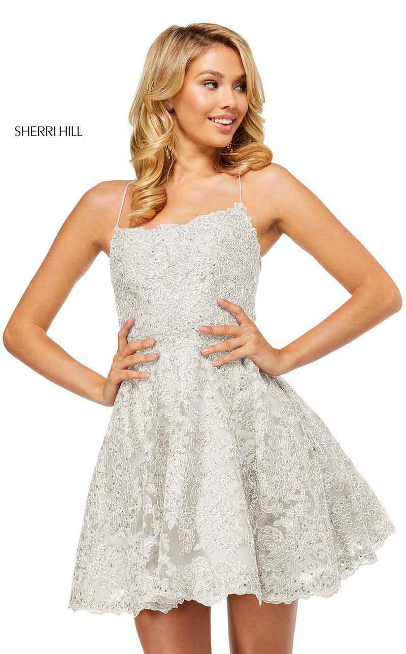 Sherri Hill 52512 Ivory