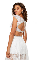 Sherri Hill 52519 Ivory/Pink