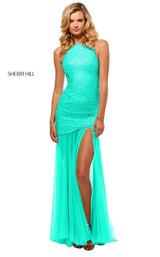Sherri Hill 52520 Aqua