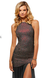 Sherri Hill 52520 Black/Red