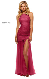 Sherri Hill 52520 Burgundy
