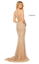 Sherri Hill 52521 Nude-Pink