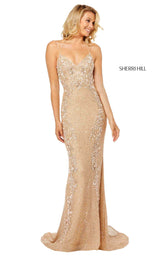 Sherri Hill 52521 Nude-Pink