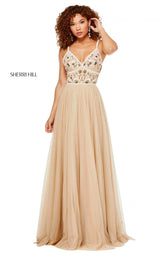 Sherri Hill 52523 Nude Multi