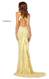 Sherri Hill 52526 Light Yellow