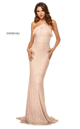 Sherri Hill 52526 Nude