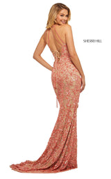 Sherri Hill 52527 Nude-Coral