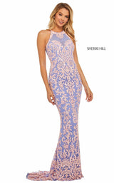 Sherri Hill 52527 Periwinkle-Pink